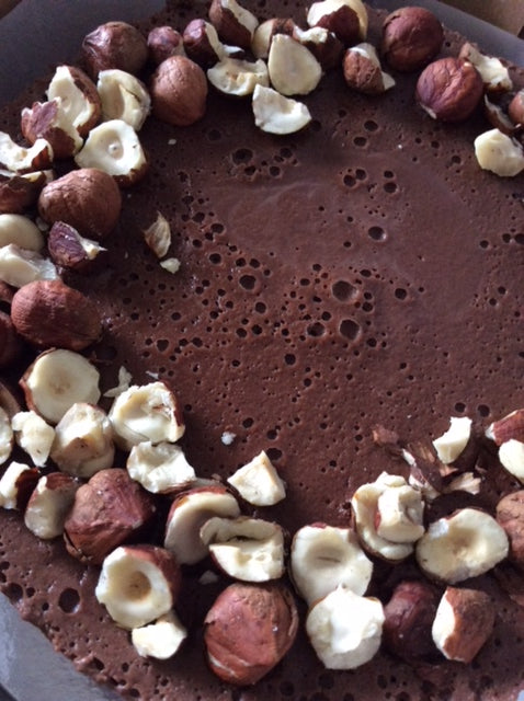 Raw Hazelnut Chocolate Dream Cake
